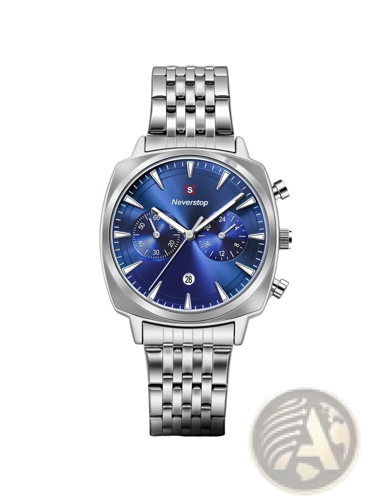 Men's Stainless Steel Chronograph Watch