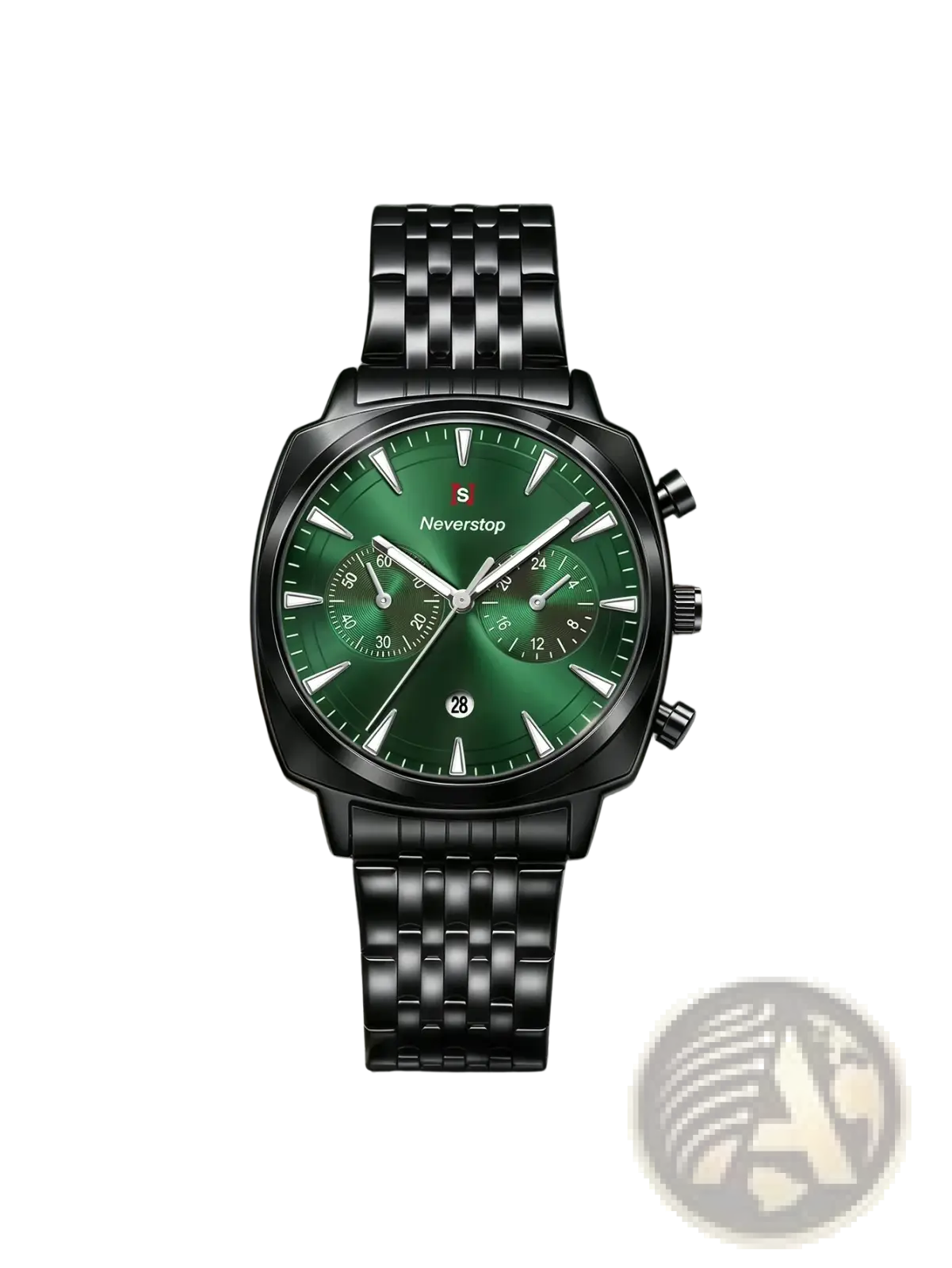 Men's Stainless Steel Chronograph Watch
