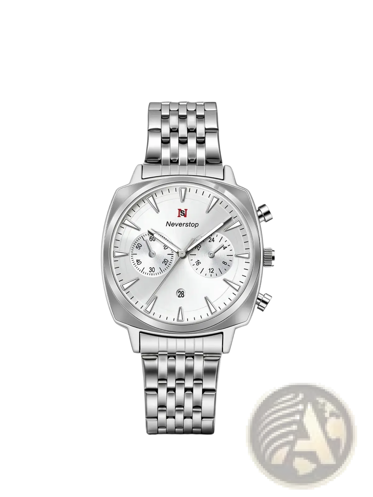 Men's Stainless Steel Chronograph Watch