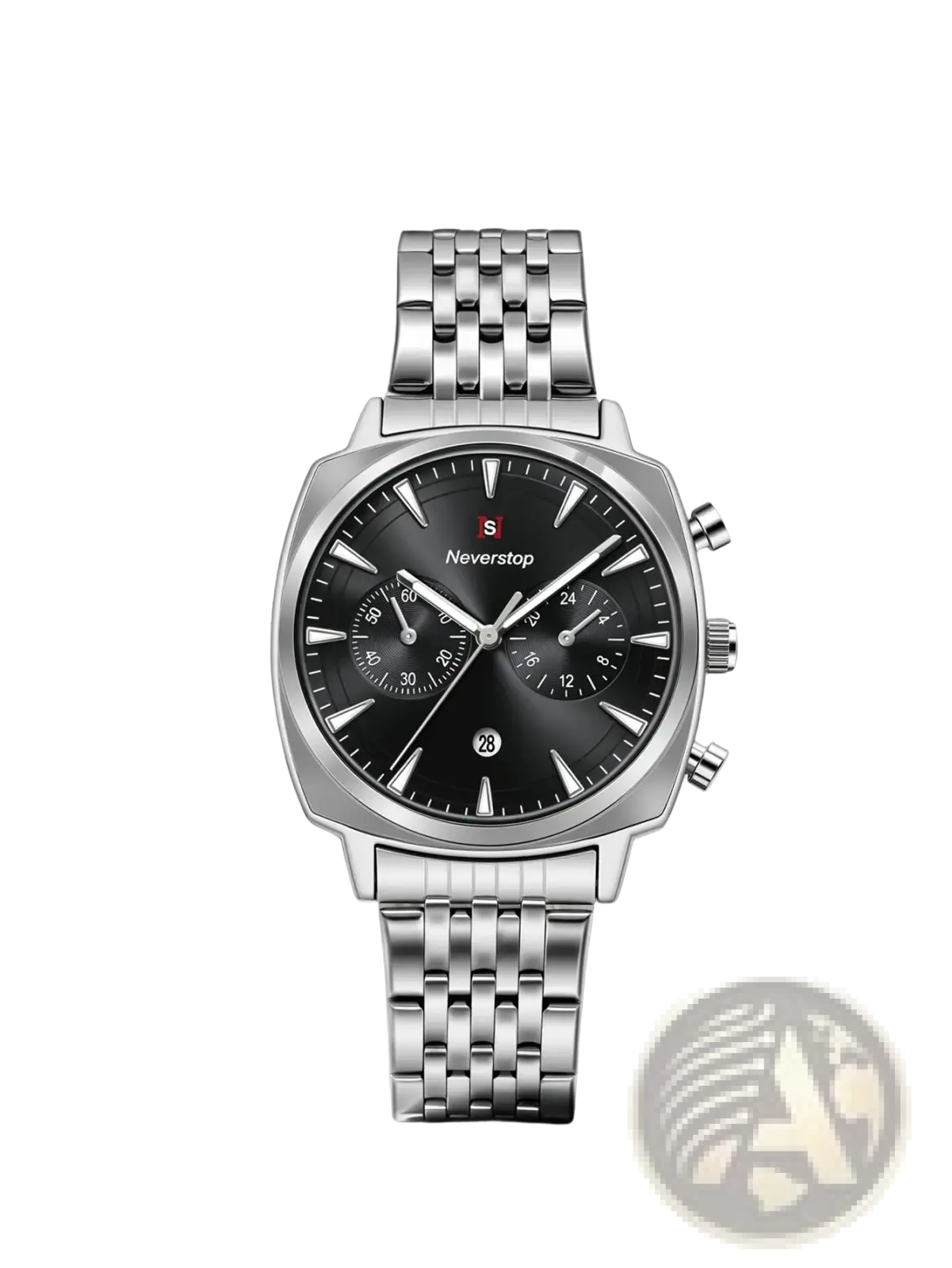 Men's Stainless Steel Chronograph Watch