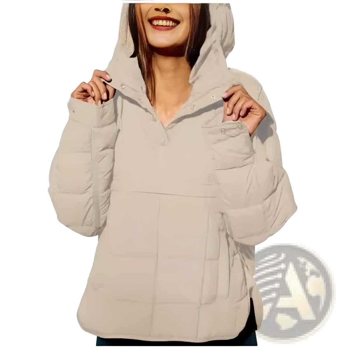 Quilted Hooded Puffer Jacket Women