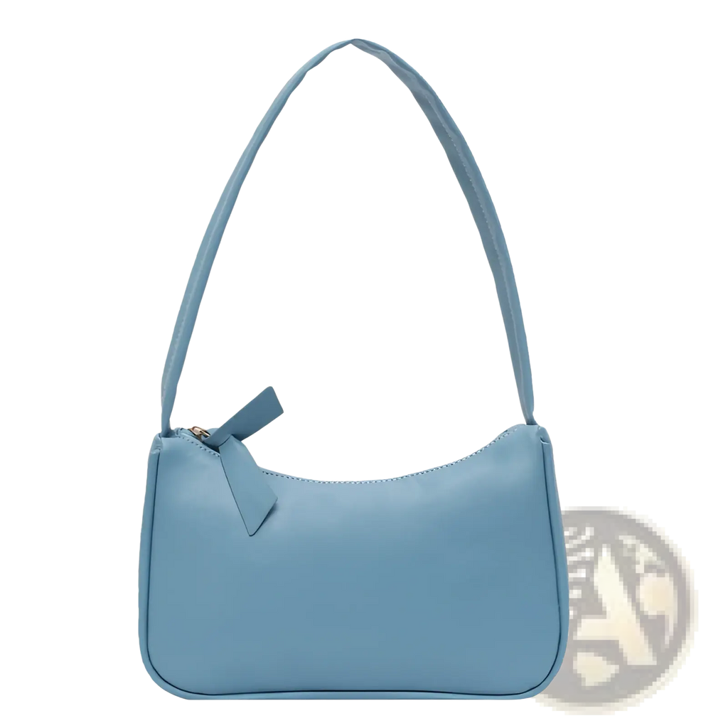 Underarm Shoulder Bag Faux Leather Rectangular Purse
