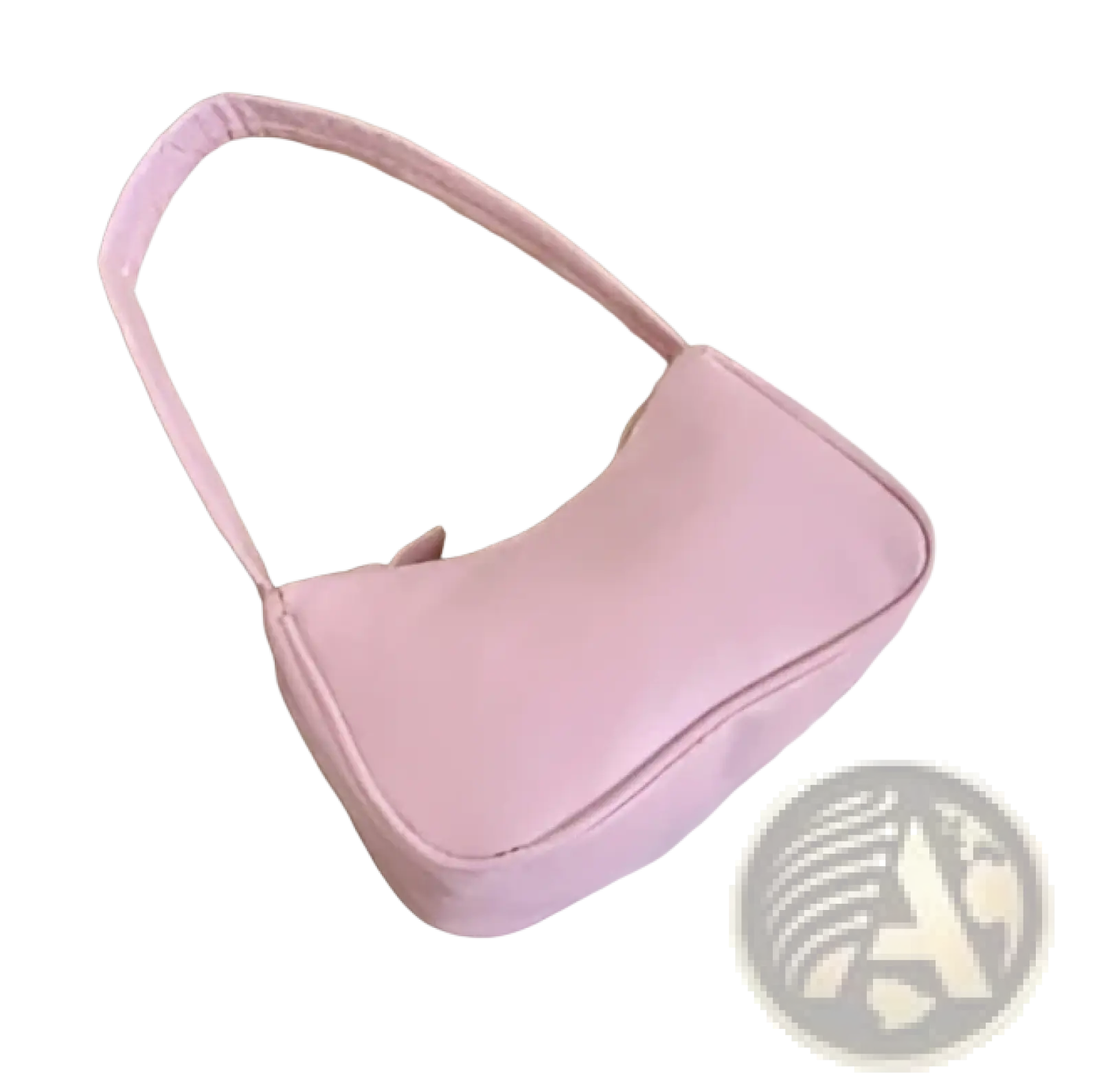 Underarm Shoulder Bag Faux Leather Rectangular Purse