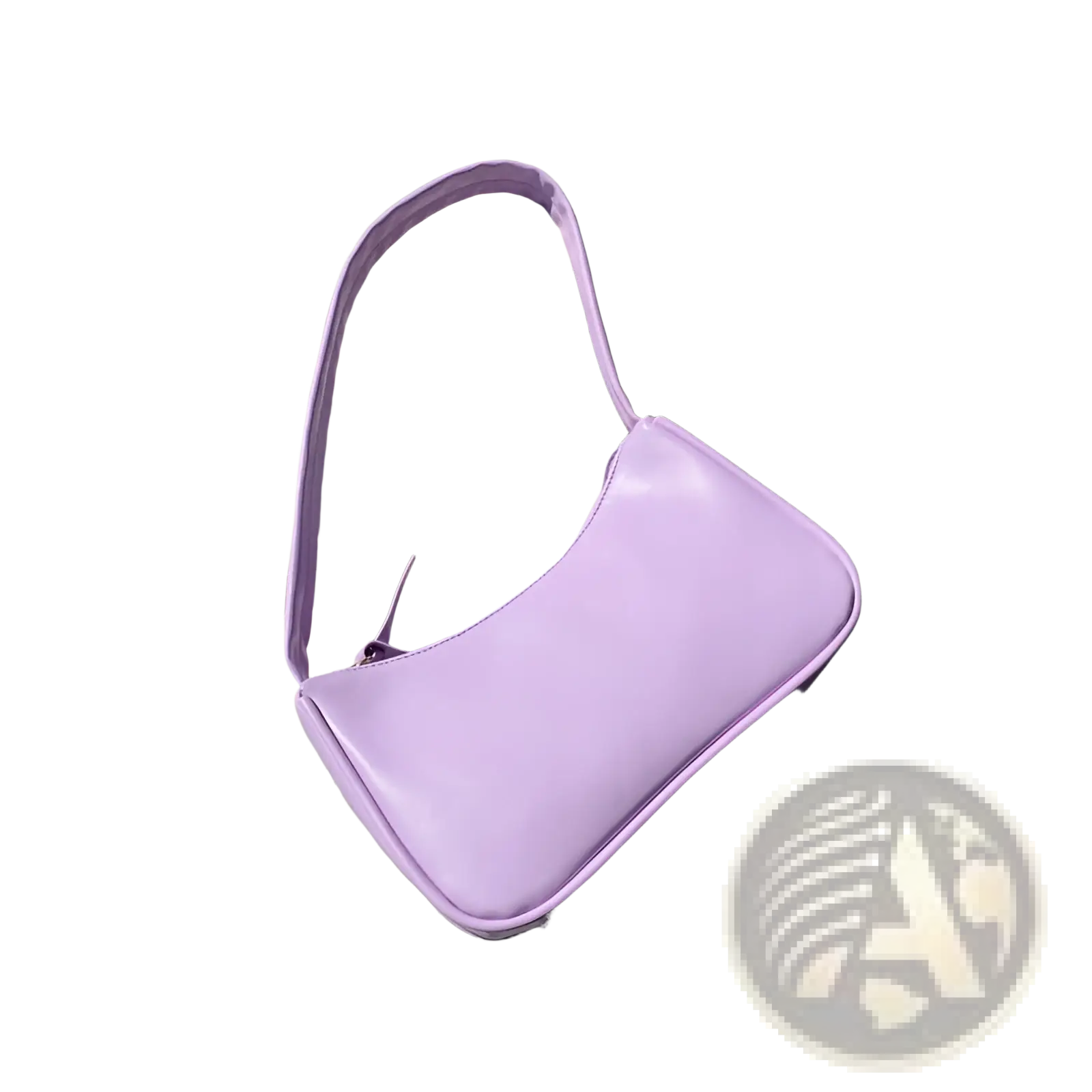 Underarm Shoulder Bag Faux Leather Rectangular Purse