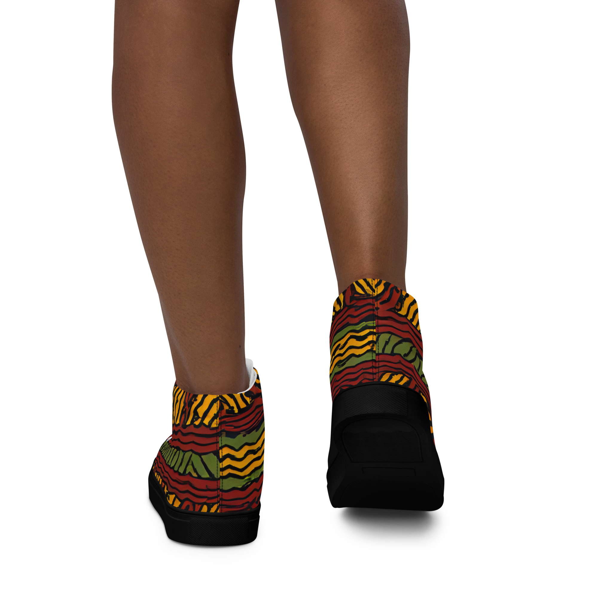 High-Top Canvas Shoes for Women