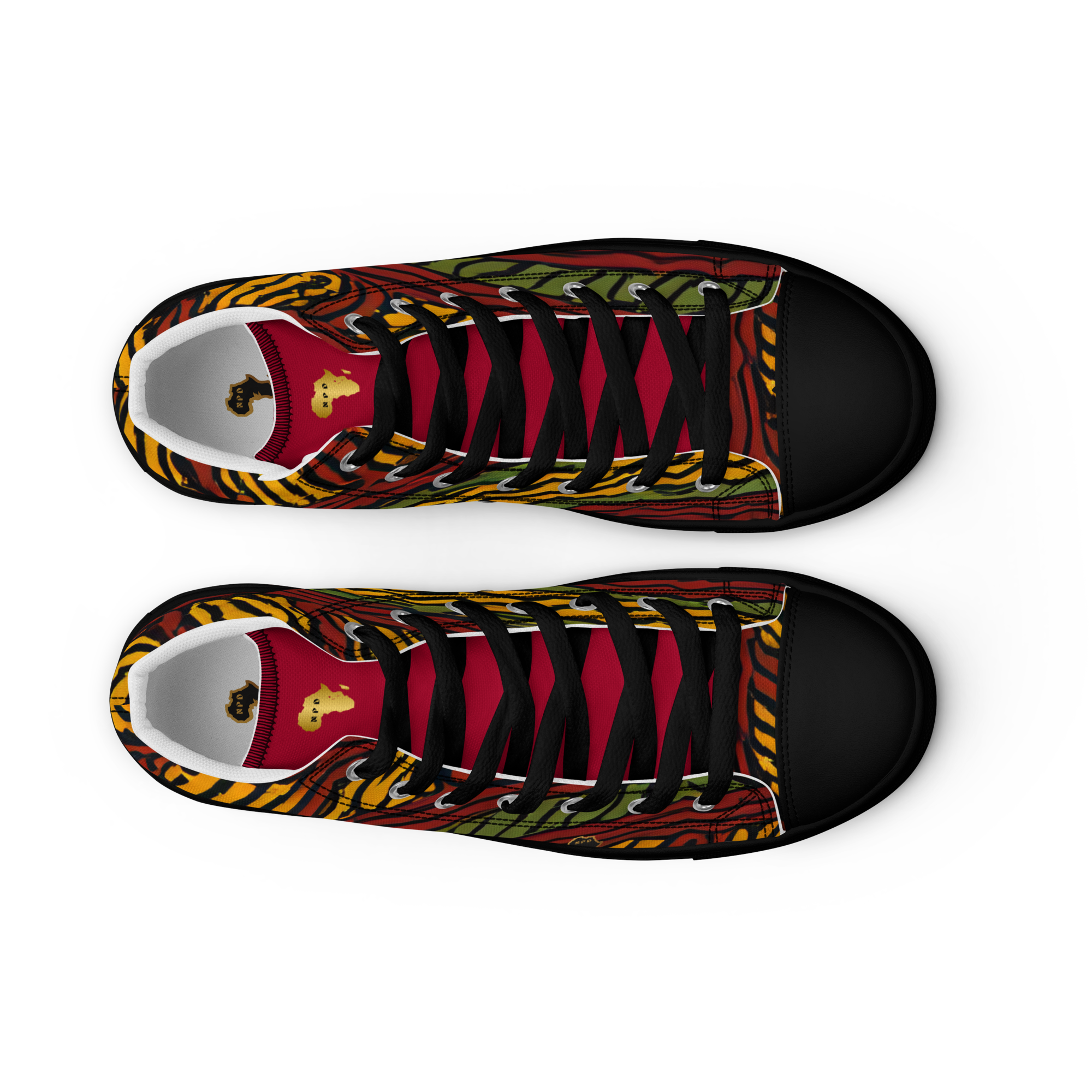 High-Top Canvas Shoes for Women