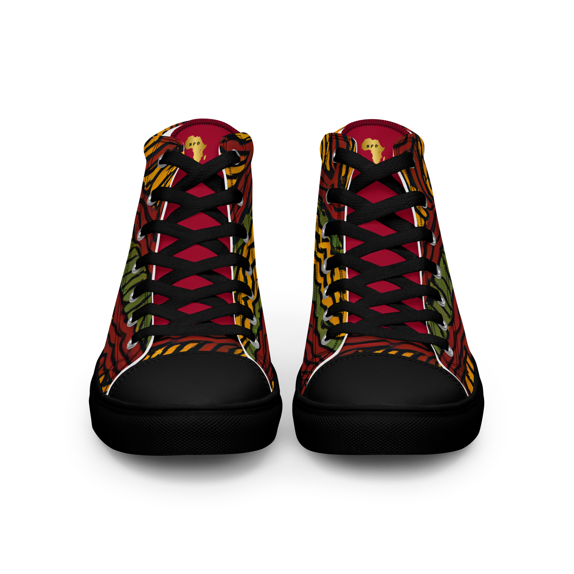 High-Top Canvas Shoes for Women