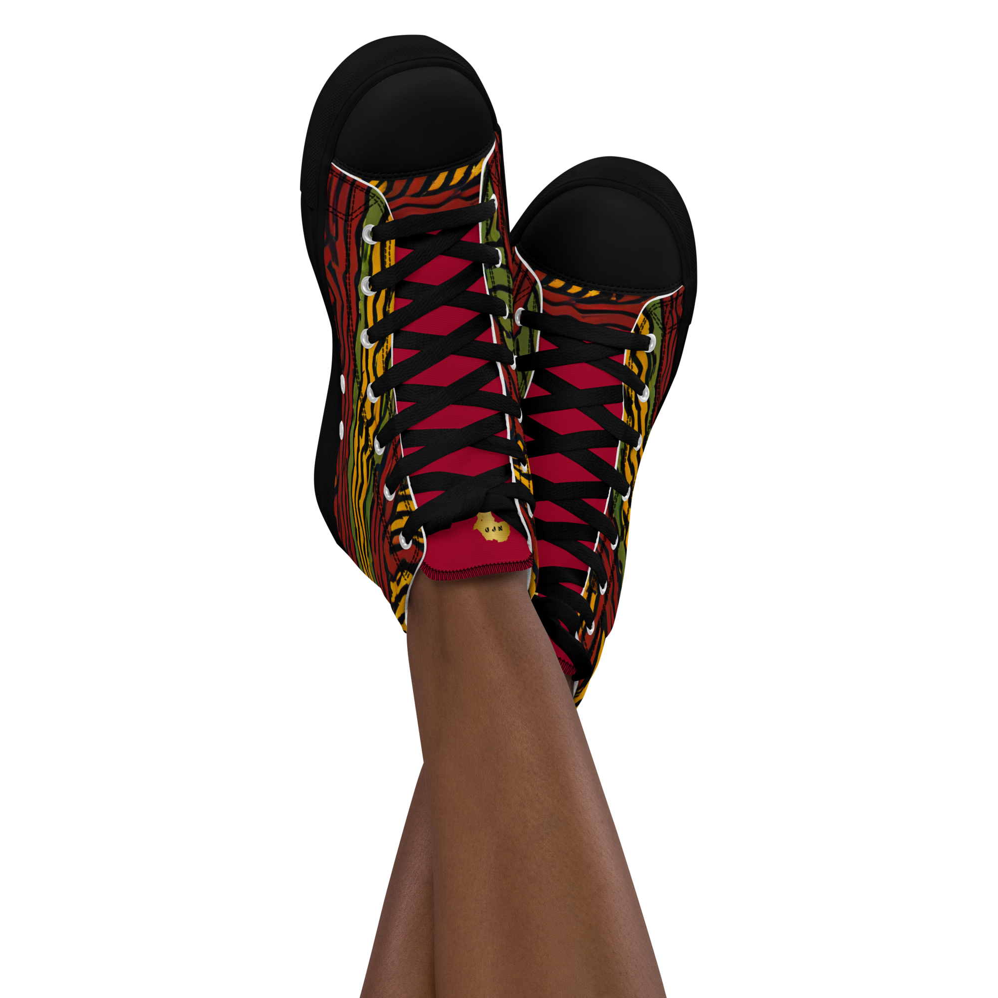High-Top Canvas Shoes for Women
