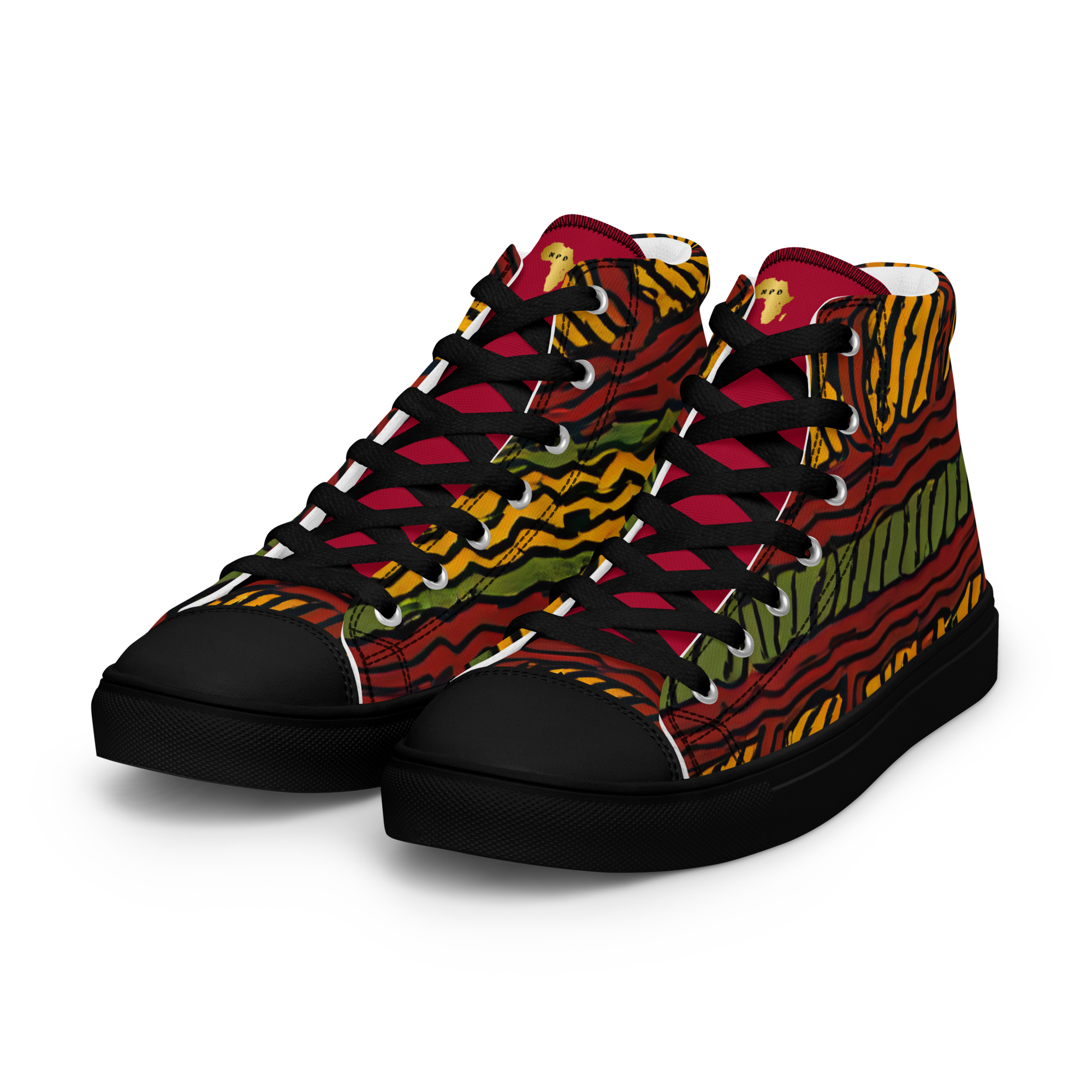High-Top Canvas Shoes for Women