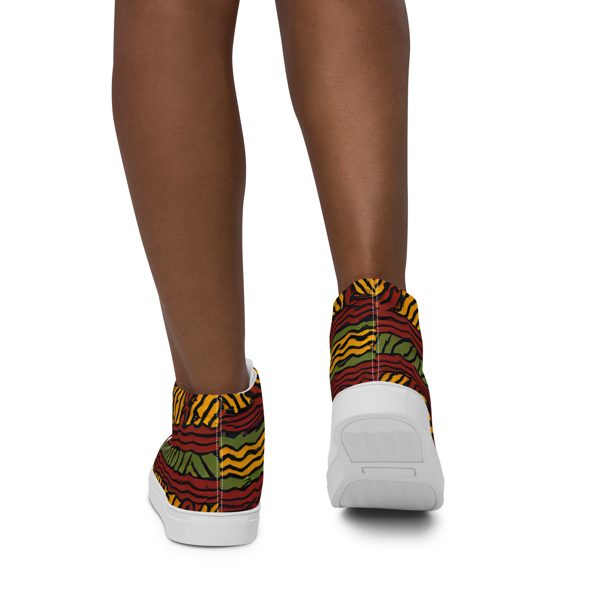 High-Top Canvas Shoes for Women
