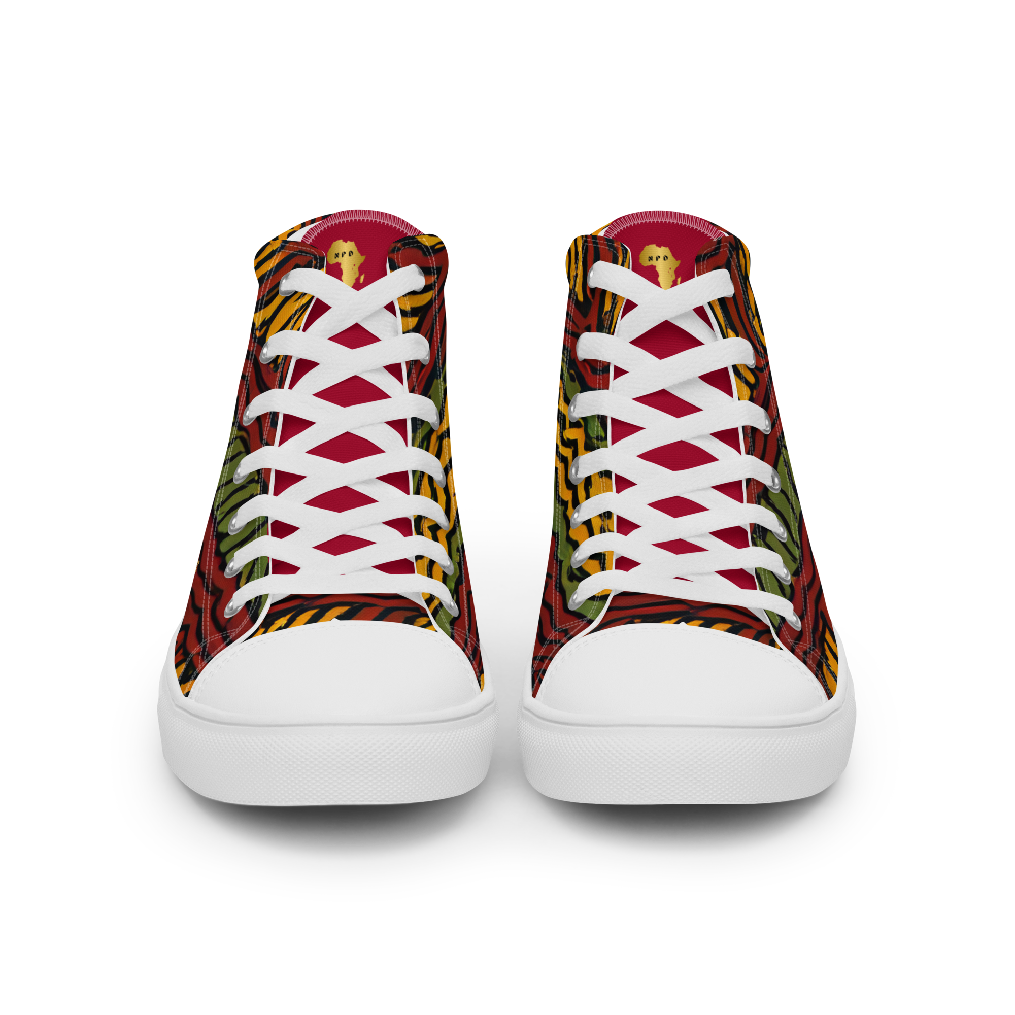 High-Top Canvas Shoes for Women